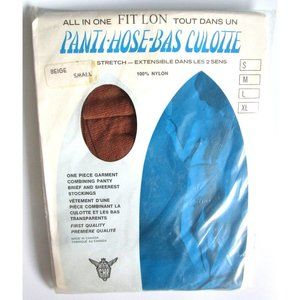 Vintage All in One Fit Lon Panti Hose - Canada New Old Stock Unopened 100% Nylon